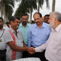 DG visit IIHR Bangalore on 19-10-2012