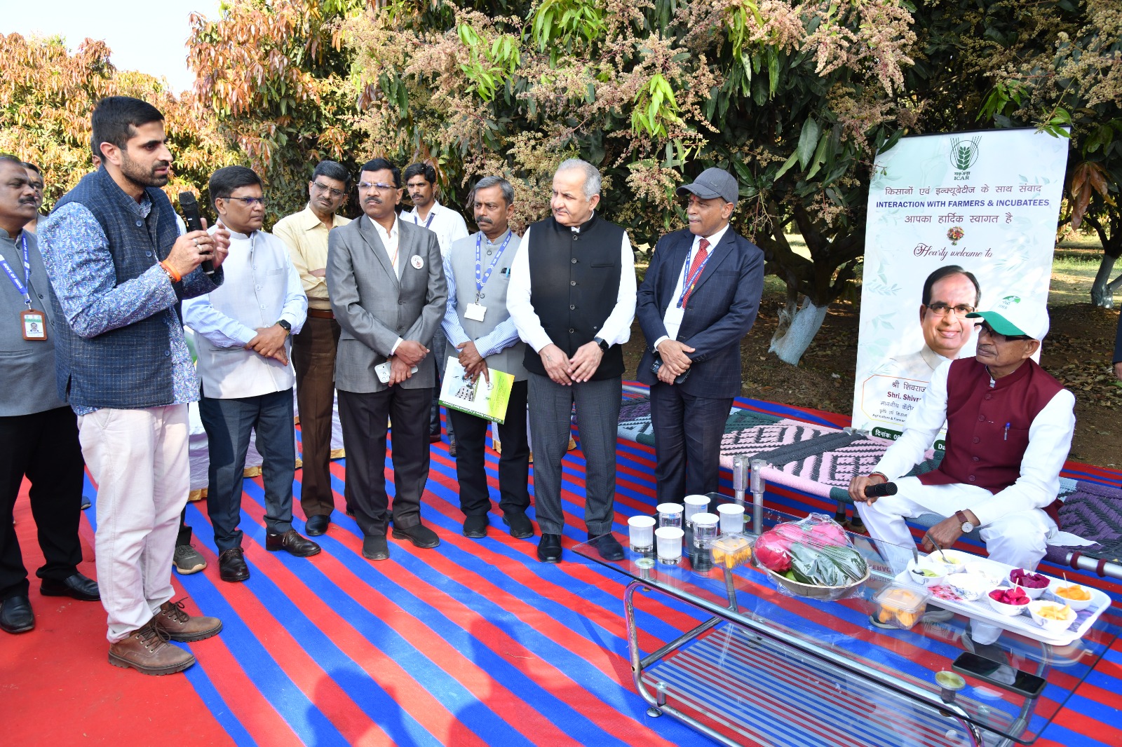 Visit of Shri Shivraj Singh Chouhan ji, Hon'ble Union Minister of Agriculture and Farmers Welfare to ICAR-IIHR