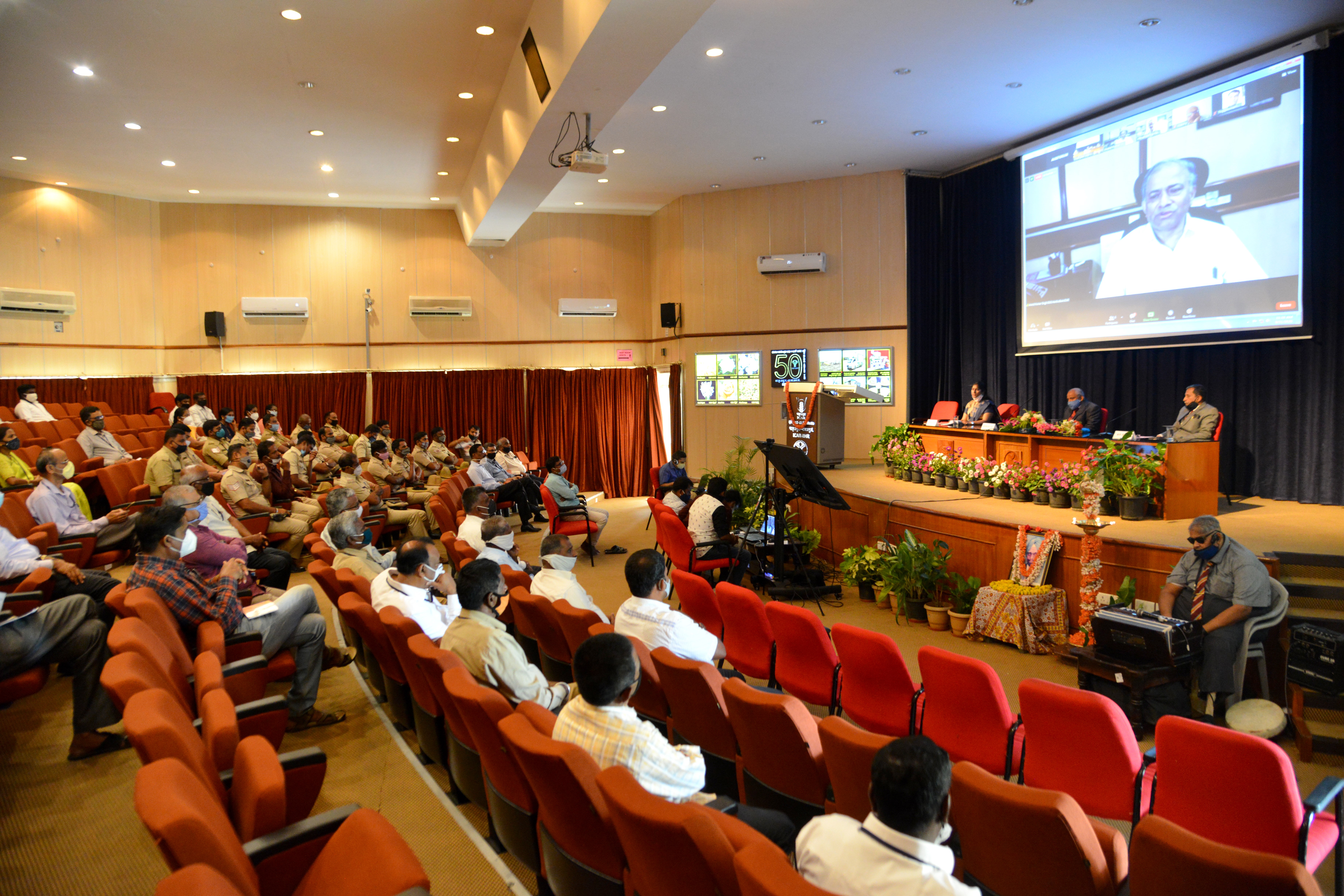 ICAR-IIHR organized its 54th Foundation Day on September 11, 2020