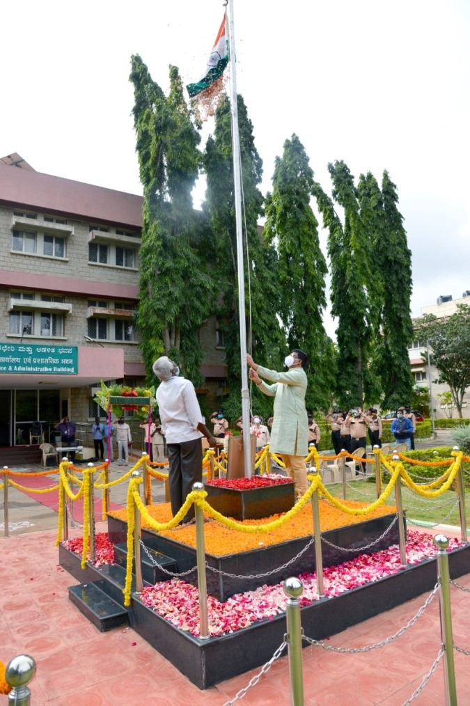 75th Independence Day celebrated at ICAR-IIHR 