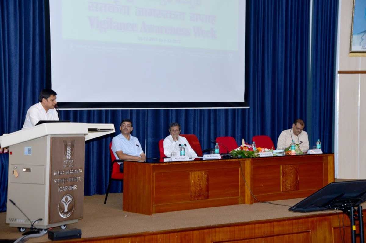 Vigilance Awareness Week programme