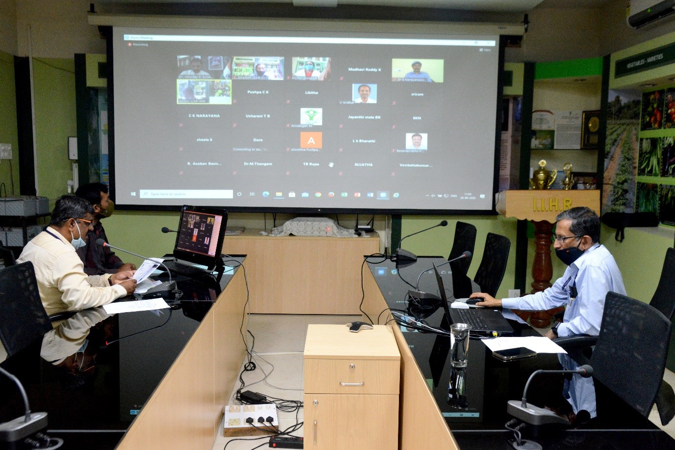 Gandhi Jayanthi Series Programme: Special talk on Mahatma Gandhi by Dr. Wooday P. Krishna on 28.9.2020