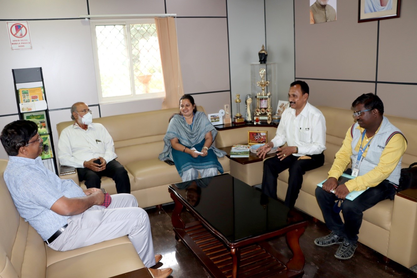 Special training programmeon “Plant Germplasm Conservation, Management and Registration”for the Scientists of Central Sericulture Genetic Resource Centre (CSGRC), Hosur  from 28th to 30th October , 2021