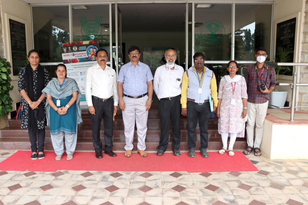 Special training programmeon “Plant Germplasm Conservation, Management and Registration”for the Scientists of Central Sericulture Genetic Resource Centre (CSGRC), Hosur  from 28th to 30th October , 2021