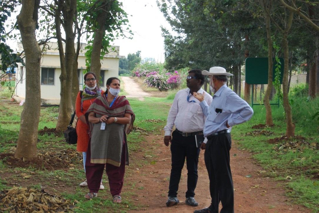 Special training programmeon “Plant Germplasm Conservation, Management and Registration”for the Scientists of Central Sericulture Genetic Resource Centre (CSGRC), Hosur  from 28th to 30th October , 2021