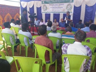Tuberose Field Day was Organized at Gowribidanur Taluk on 23rd  January, 2020