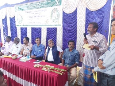 Tuberose Field Day was Organized at Gowribidanur Taluk on 23rd  January, 2020