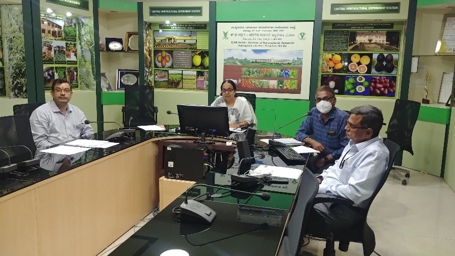 ICAR – Indian Institute of Horticultural Research, Bengaluru celebrated  Hindi Week from 14.09.21 to 21.09.2021