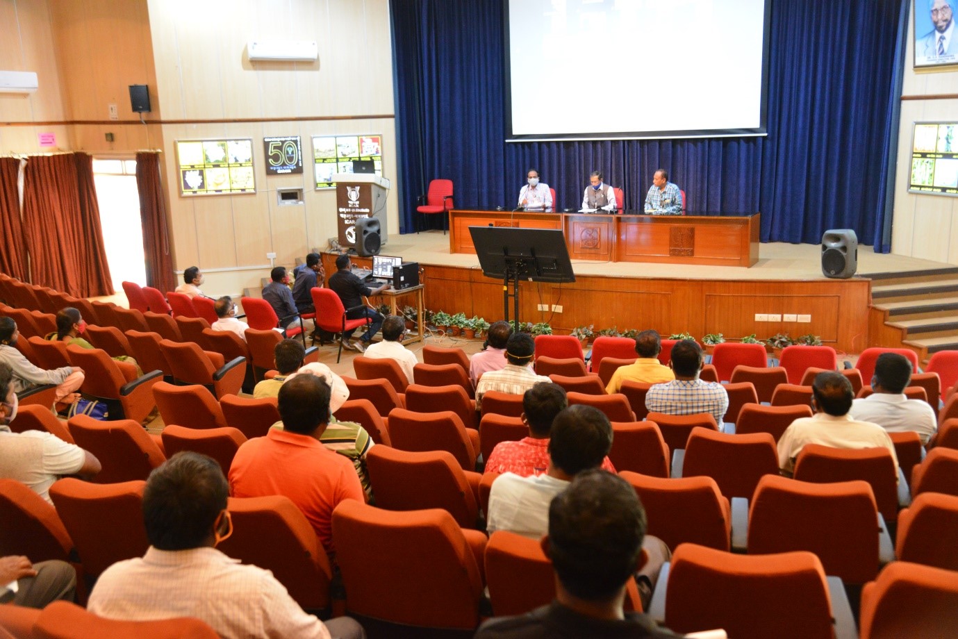 Online training for Technical staff of ICAR on the topic “Skill developments in maintaining Soil health, Plant Health for better crop ecosystems” from 21st  to 23rd  January, 2021 (3 Days)