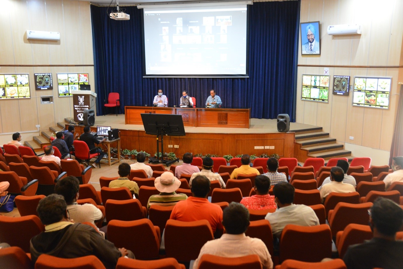 Online training for Technical staff of ICAR on the topic “Skill developments in maintaining Soil health, Plant Health for better crop ecosystems” from 21st  to 23rd  January, 2021 (3 Days)