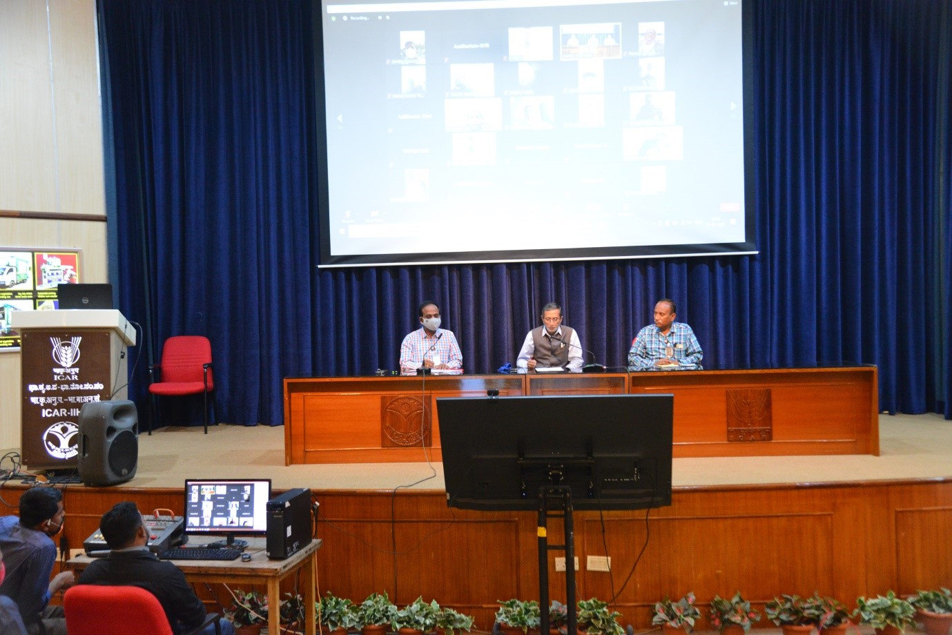 Online training for Technical staff of ICAR on the topic “Skill developments in maintaining Soil health, Plant Health for better crop ecosystems” from 21st  to 23rd  January, 2021 (3 Days)