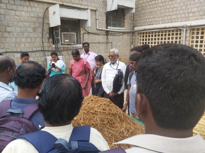 Organization of training programme on Mushroom cultivation for the Bhoo- samrudhi beneficiaries of Bidar, Chickballapur, Dharwad, and Udupi districts of Karnataka from 14-16 November 2019 at ICAR-IIHR, Bangalore