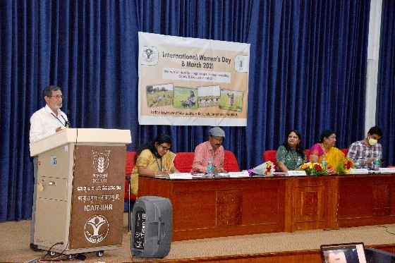 International Women’s Day at ICAR-IIHR