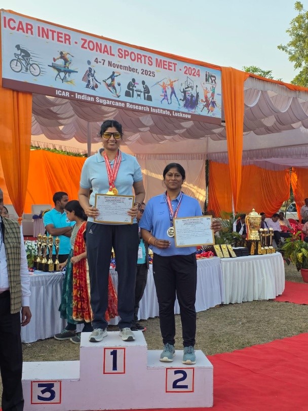 Participation of ICAR–IIHR Sports Contingent in ICAR–Interzonal Sports Tournament, 2025