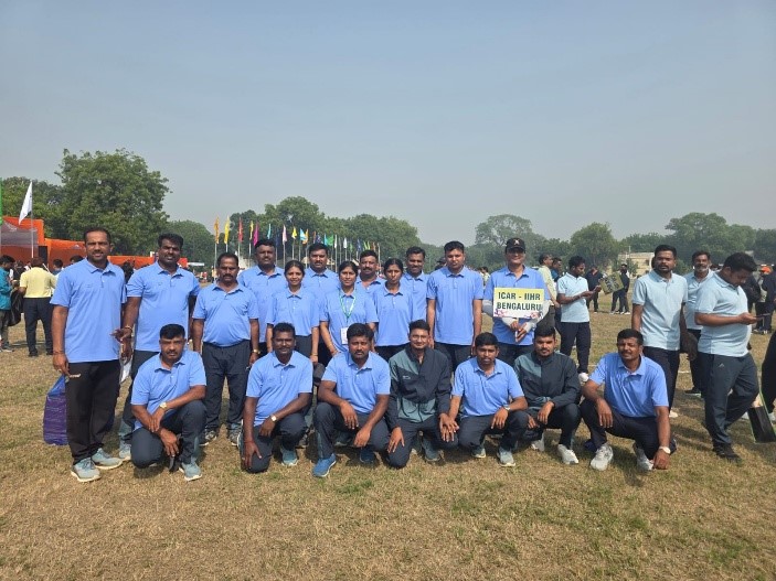 Participation of ICAR–IIHR Sports Contingent in ICAR–Interzonal Sports Tournament, 2025
