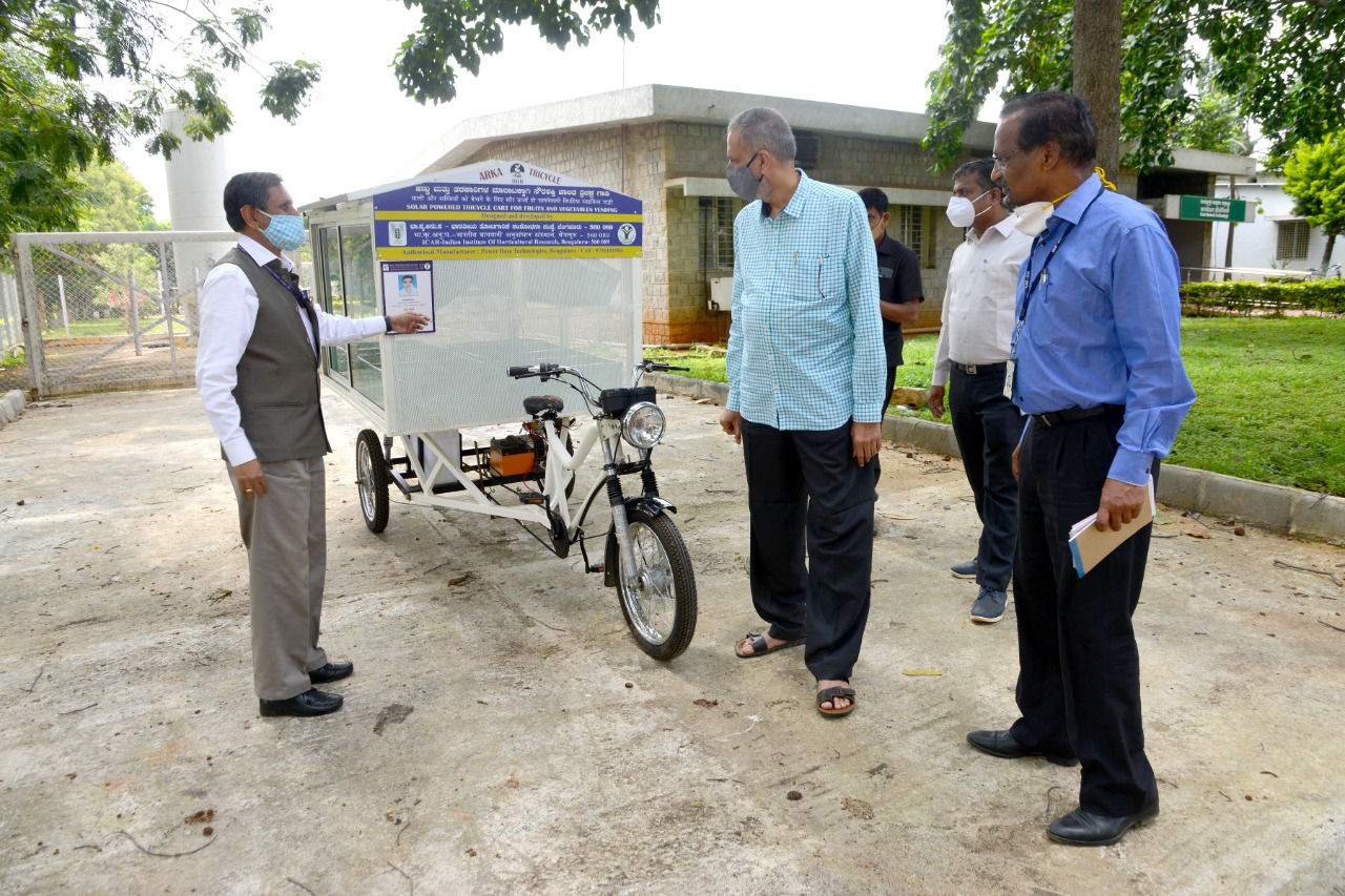 Visit of Shri. Vishveshwara Hegde Kageri, Hon’ble Speaker, Vidhana Sabha, Govt. of Karnataka to ICAR-IIHR, Bengaluru on 16.10.2020