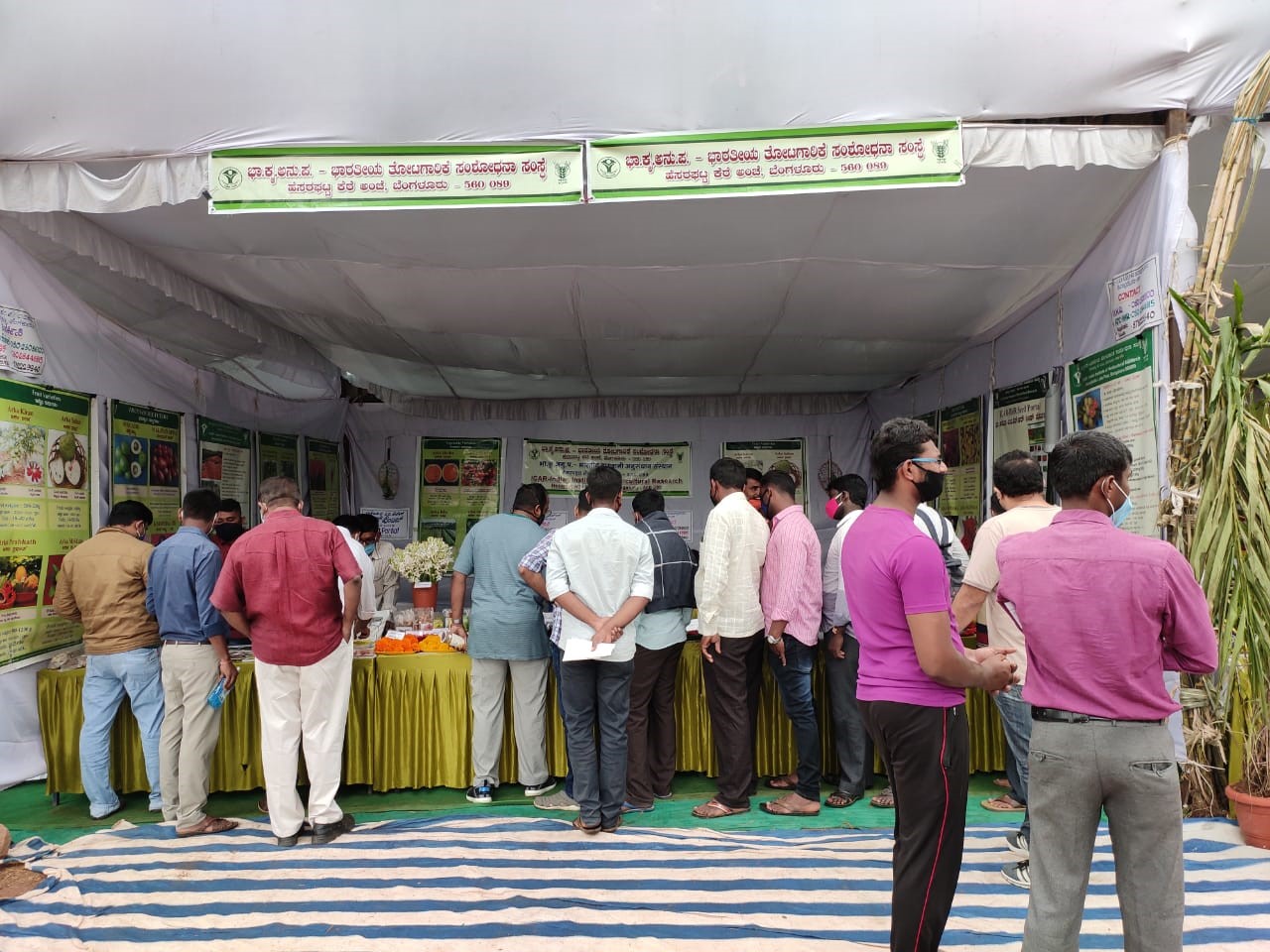 ICAR-IIHR participated in UAS, Bengaluru Krishimela 2020