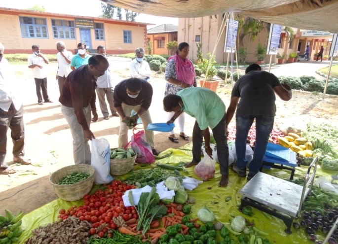 Activities carried out at ICAR-Krishi Vigyan Kendra, Gonikoppal during lockdown period