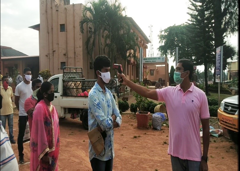 Activities carried out at ICAR-Krishi Vigyan Kendra, Gonikoppal during lockdown period