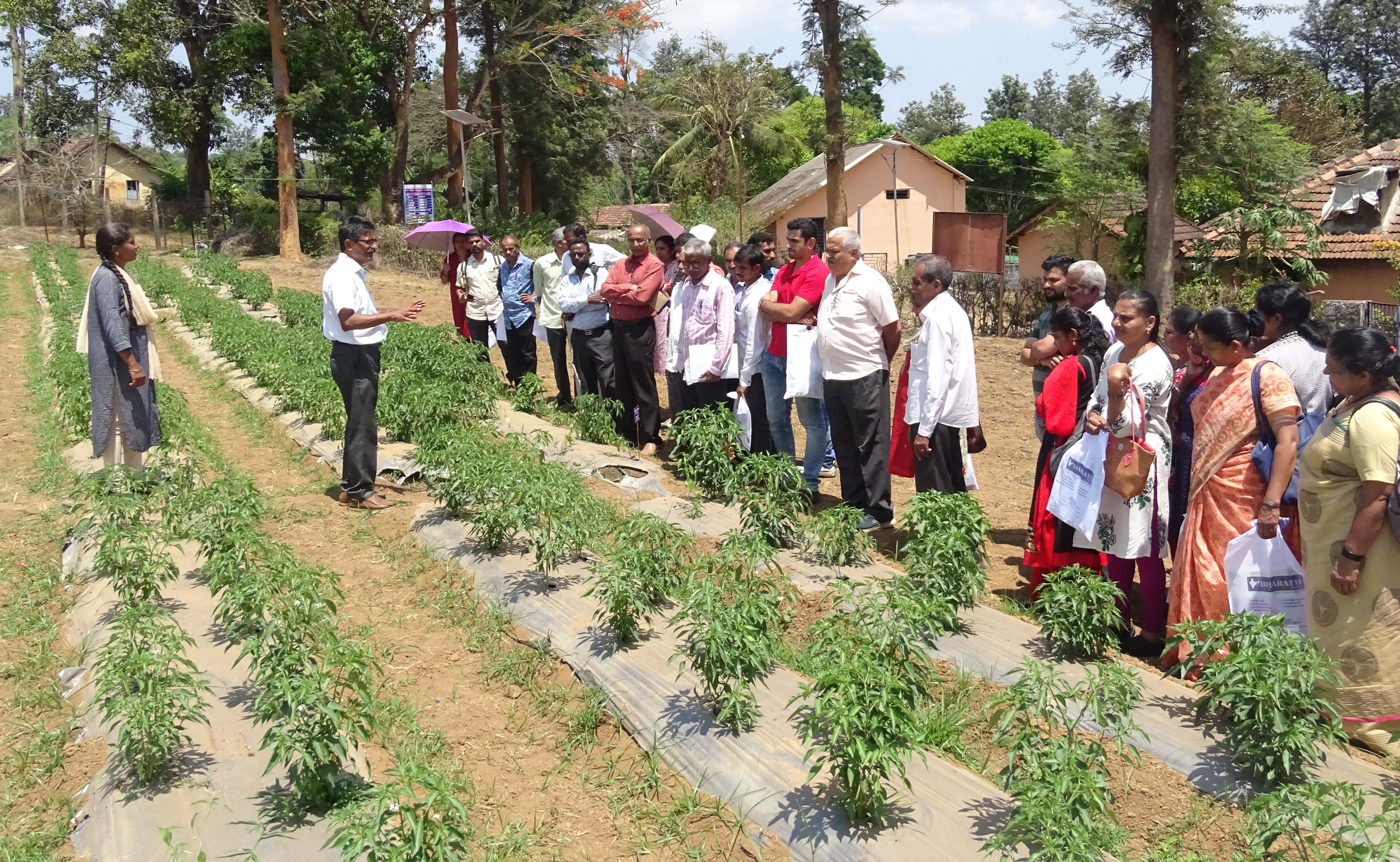 TWO DAY KISAN  MELA CONDCUTED  AT KVK, GONIKOPPAL,  KODAGU (ATHUR FARM) 