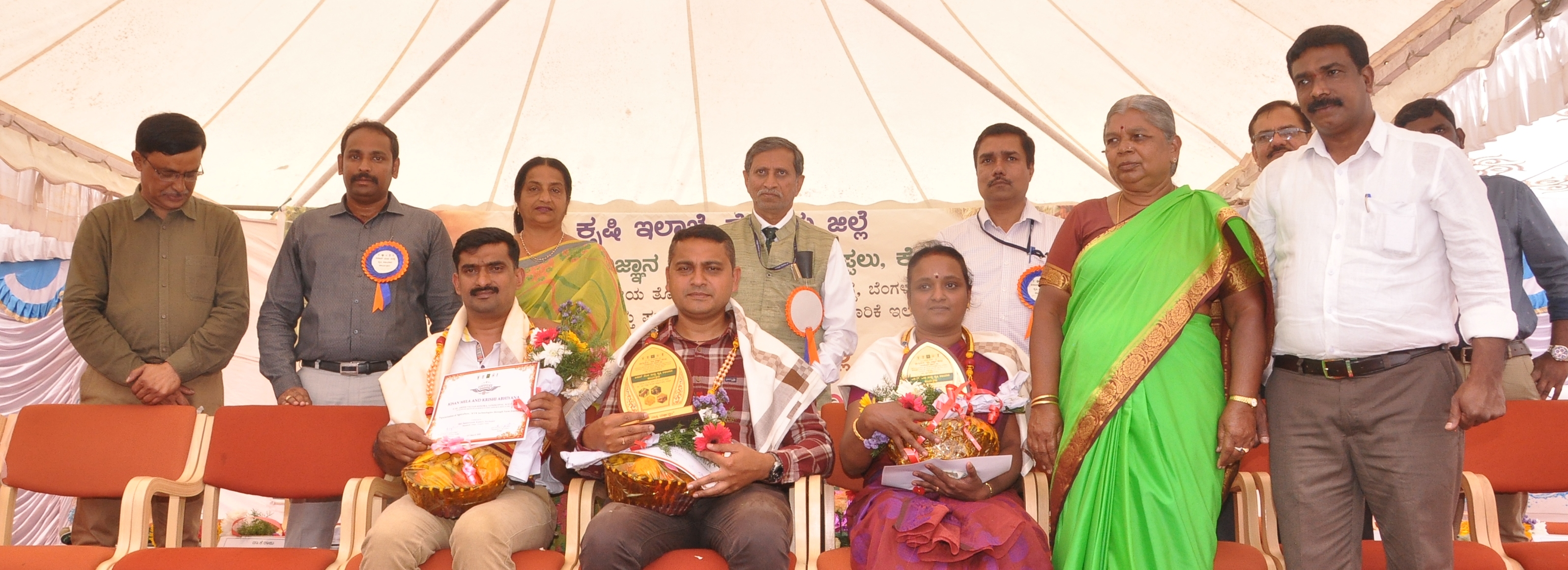 TWO DAY KISAN  MELA CONDCUTED  AT KVK, GONIKOPPAL,  KODAGU (ATHUR FARM) 