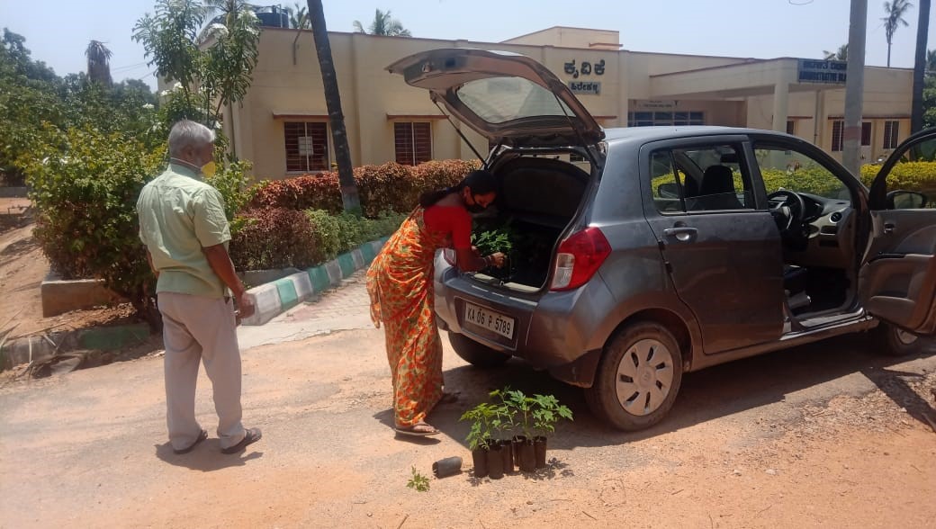 Activities during Lock-down period – ICAR KVK, Hirehalli, Tumakuru