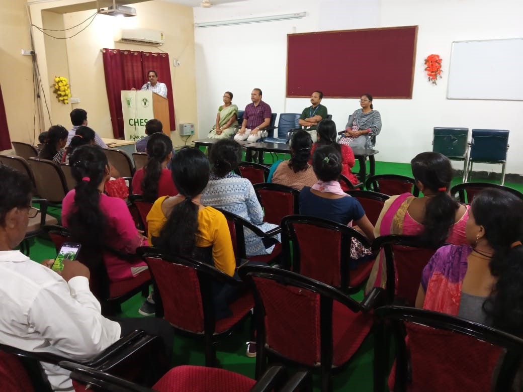 Field day cum Demonstration on “Machinery and Technology for Onion Cultivation and Processing” at Giriyapura village,  Kadur (Tk.), Chikkamagaluru (Dt.), Karnataka on 21.09.2021