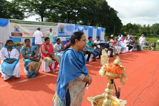 Inauguration of Diploma in Agricultural Extension Services for Input Dealers (DAESI) at ICAR-KVK Hirehalli,Tumakuru