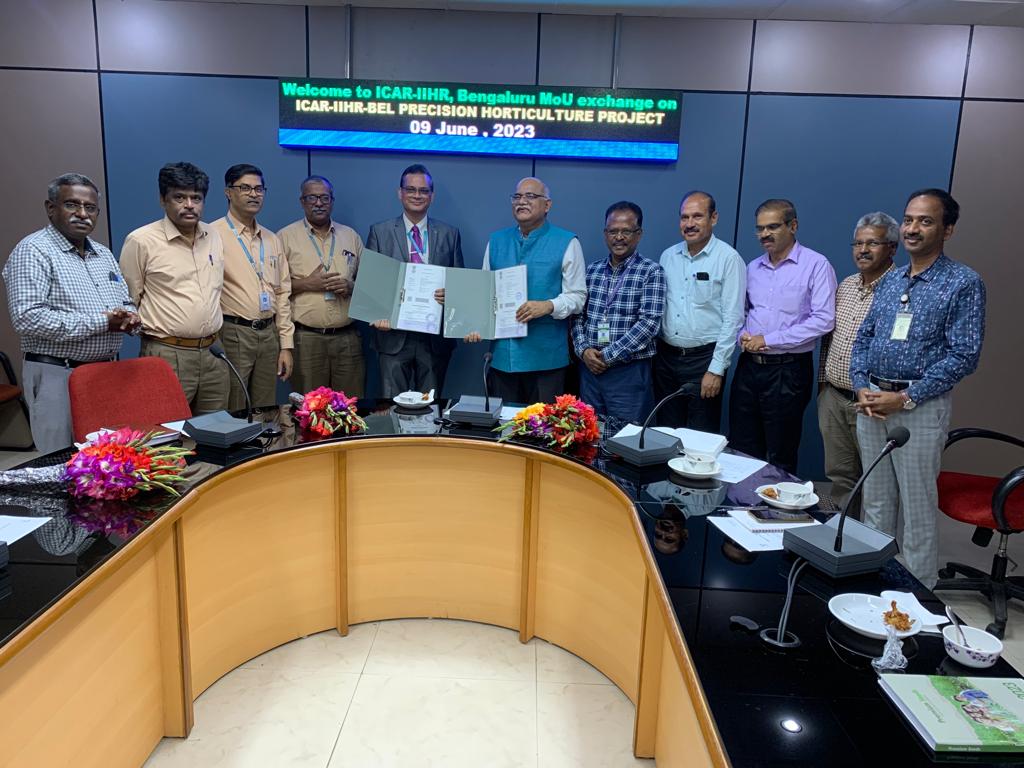 ICAR-IIHR organized online training programme on "Advances in Horticultural Technologies" for NHM beneficiaries of Tamil Nadu 