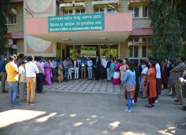 HRD cell of ICAR-IIHR, Bengaluru organized an online cum offline training for ICAR staff on the topic “Administrative and Financial Issues” from 15th to 17th February, 2021 (3 Days).