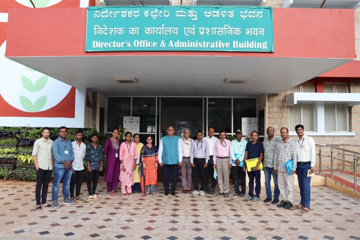 Three days training forquality planting material of horticultural crops organised in Nabarangpur, Odisha by CHES (ICAR-IIHR) under RKVY(S&T)