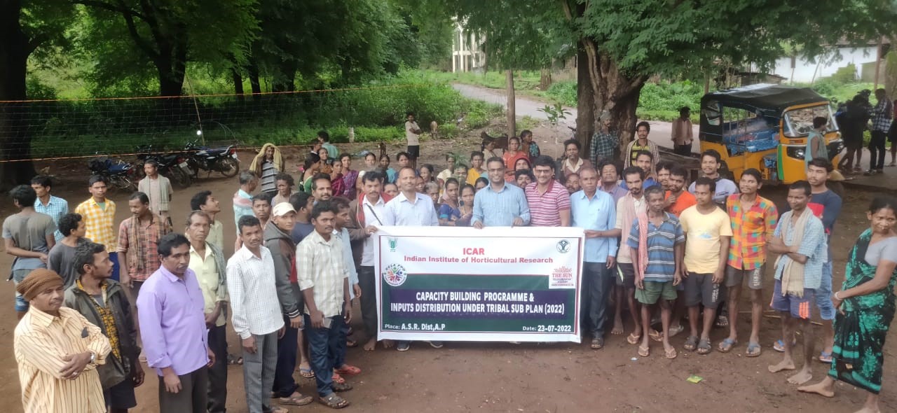 ICAR-IIHR Organized Off-campus Training on ICAR-IIHR Technologies at Salem and Coimbatore Districts of Tamil Nadu.