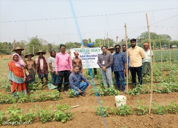 Training programme cum exposure visit during National Horticulture Fair 2025 organized by ICAR-IIHR under AINTHINAI project.