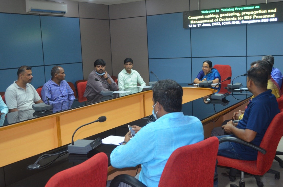 Training cum Exposure visit organized for FPO of Andhra Pradesh by CHES (ICAR-IIHR), Bhubaneswar