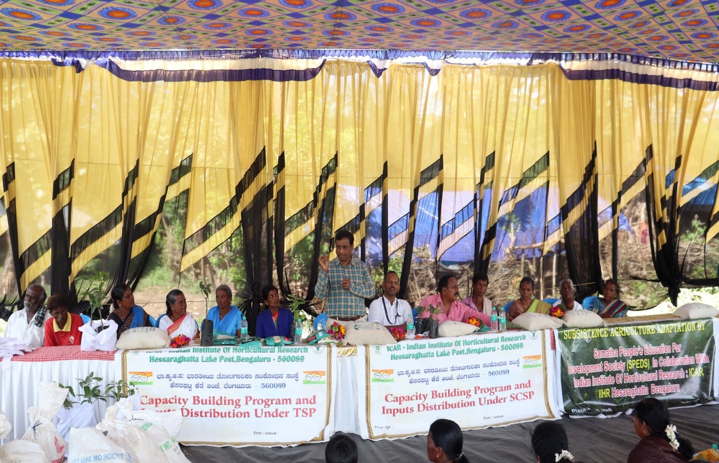 Tuberose Field Day was Organized at Gowribidanur Taluk on 23rd  January, 2020