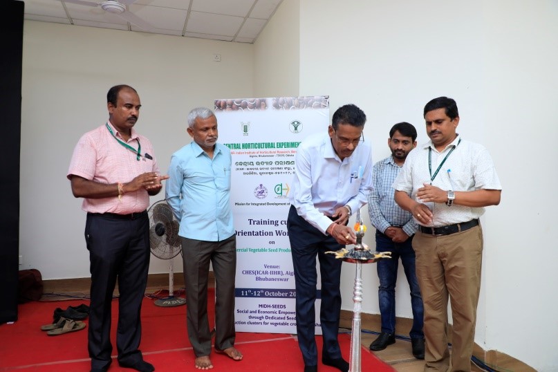 Two days training on ‘Processing of raw jackfruit for value addition for creating supplimentary income for tribal stakeholders’ organised by CHES (ICAR-IIHR), Bhubaneswar under Tribal Sub Plan
