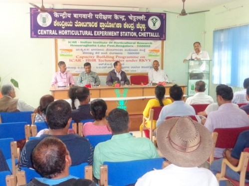 Refresher Training Programme on Advanced Techniques in Modern Vegetable Cultivation was held at CHES-IIHR, Bhubaneswar