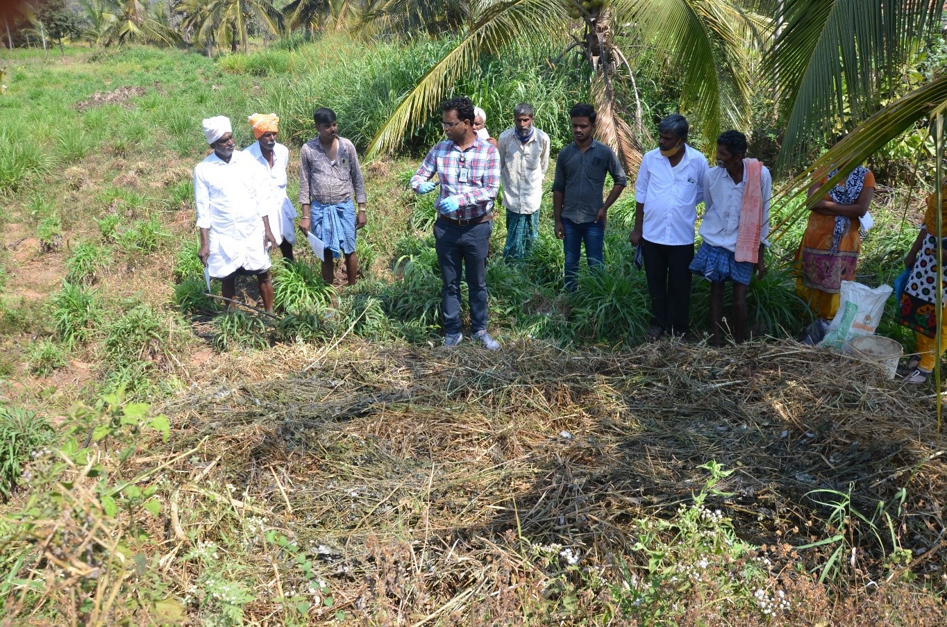 ICAR-IIHR technologies demonstration at State Farm, Department of Horticulture, GoK, Ramasamudra, Karkala, Udupi District