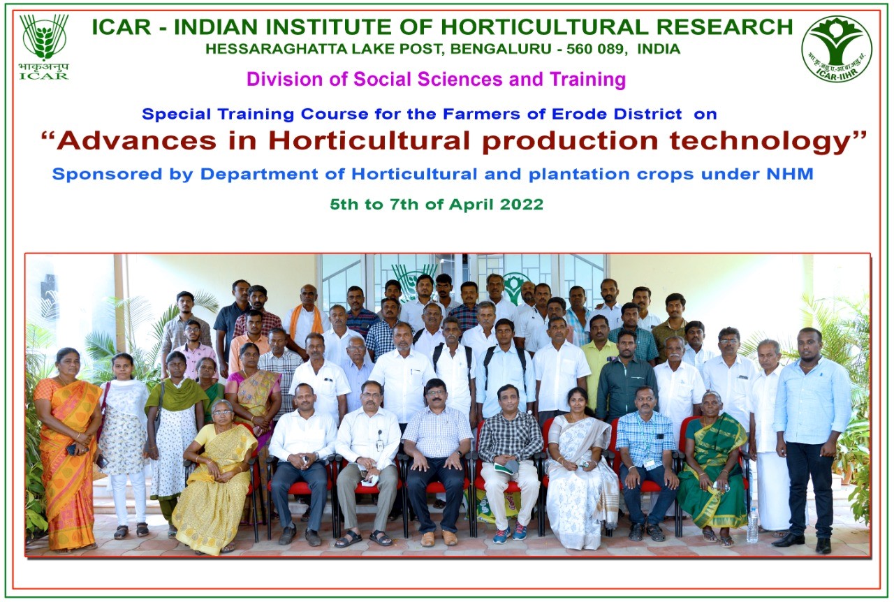 Hindi Week Organized at Central Horticultural Experiment Station (CHES), ICAR-IIHR, Chettalli, Kodagu from September 16-21, 2021
