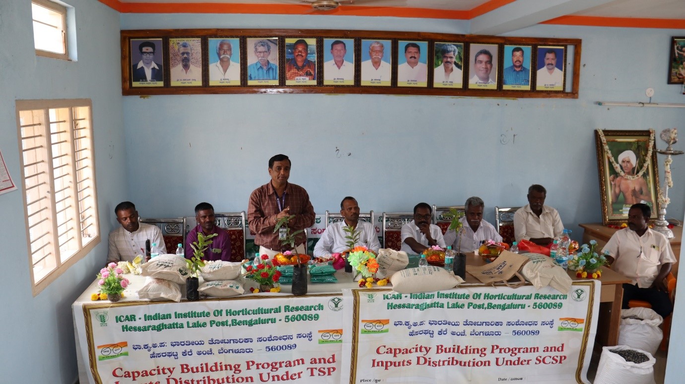 Award of degrees to ICAR-IIHR Out Reach campus PhD students during 58th ICAR –IARI Convocation