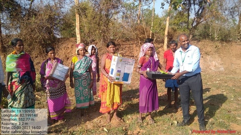 ICAR-IIHR- Central Horticultural Experiment Station, Bhubaneswar displayed horticultural technologies in the ‘Natural Farming Cum Organic Mela’