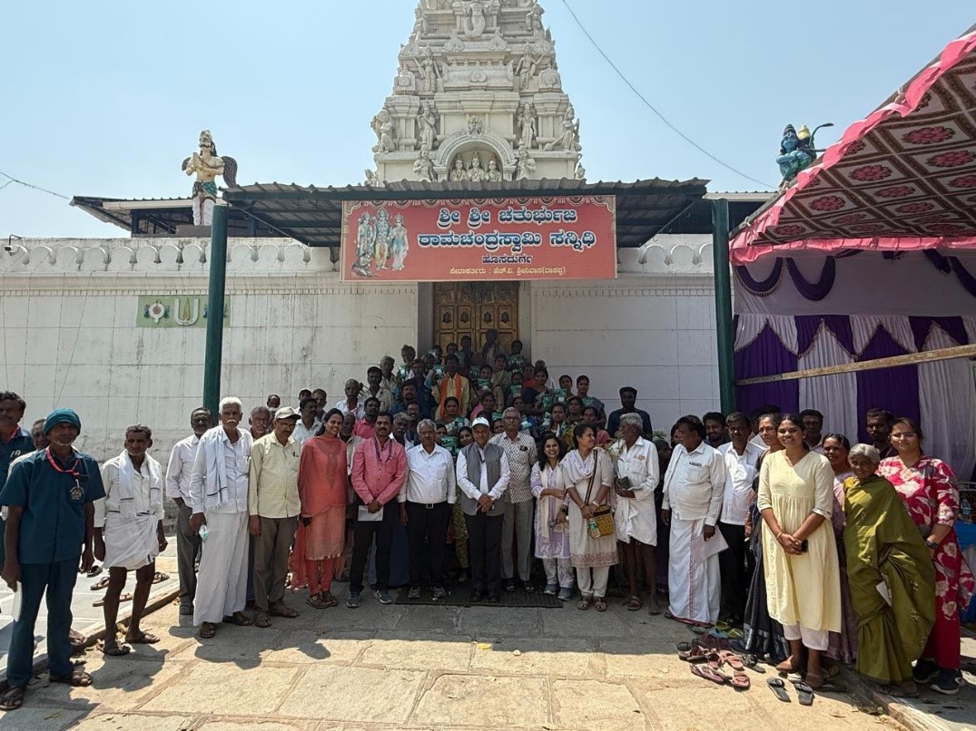 ICAR-IIHR organizes a Farmers' Training Programme under DST-SCSP Project at Hosadurga village on 6 March 2026