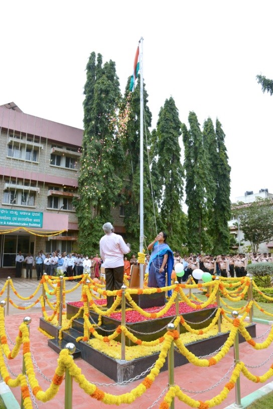 75th Independence Day celebrated at ICAR-IIHR on 15-08-2021