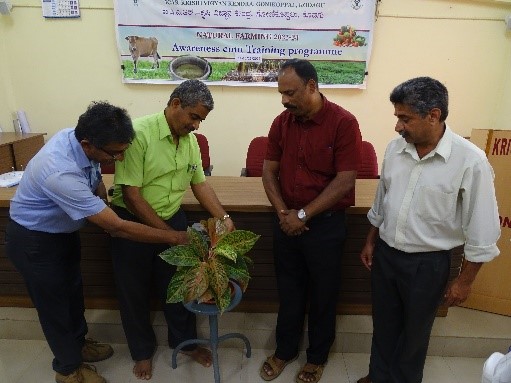 Off-campus training programme on Canopy Management in Fruit Crops conducted for Tribal farmers of Jawadhu Hills, Thiruvannamalai, Tamil Nadu 