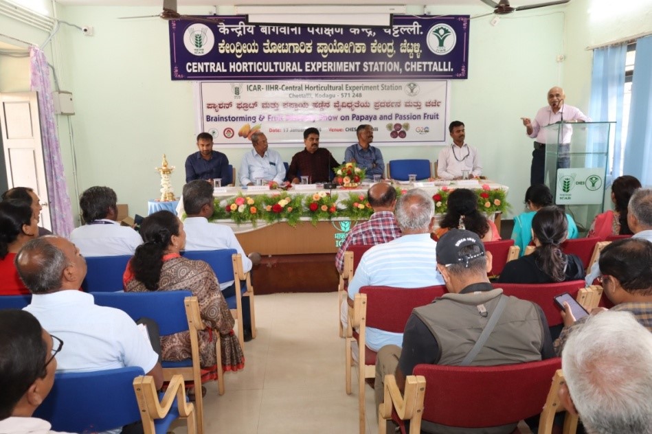 Hon’ble Agriculture Minister, Government of Bihar visited ICAR-IIHR, Bengaluru