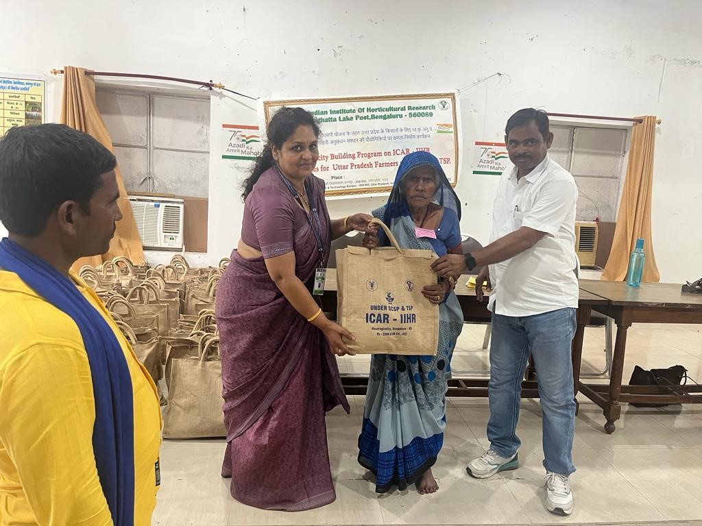 International Day of Yoga celebrated at ICAR-IIHR on 21st June 2020: Yoga@Home: Yoga with Family