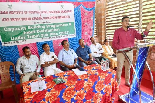 ICAR-IIHR organizes Training Programme on “Improved Horticulture Technologies” for Farmers from NIGAM NGO, Odisha 