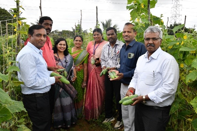Interaction Meet on Awareness about Farmer’s Variety Protection at ICAR-IIHR-Experimental Farm, Hirehalli, Tumakuru- 572 168