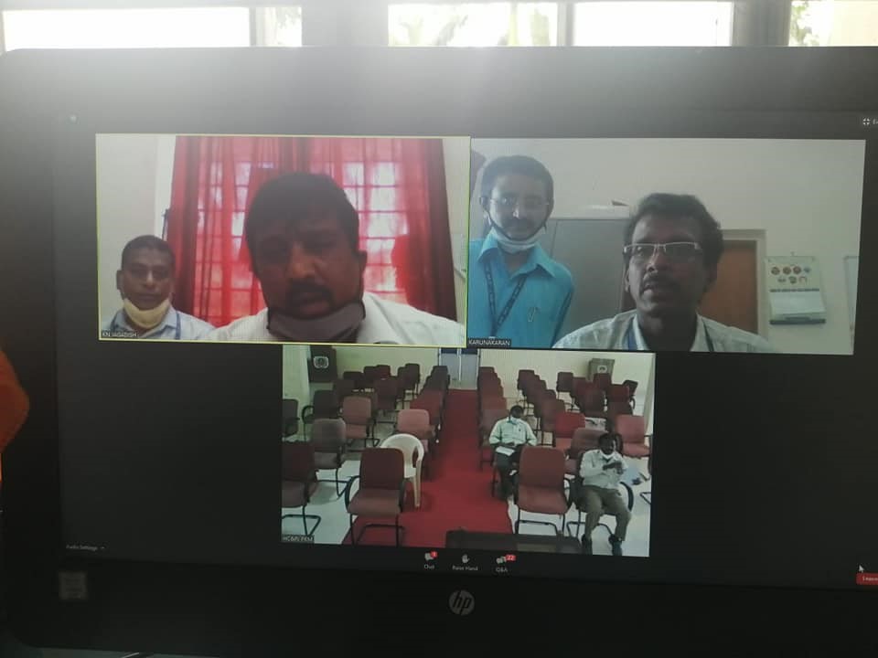 Training on medicinal plants organized at the ICAR - KVK, Hiriyur, Chitradurga Dt. on 26 November 2025