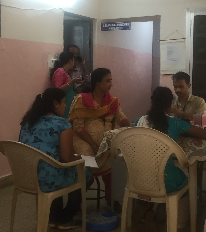 Organization of medical camp at ICAR-IIHR, Bengaluru on 18.10.2019  for the staff members 